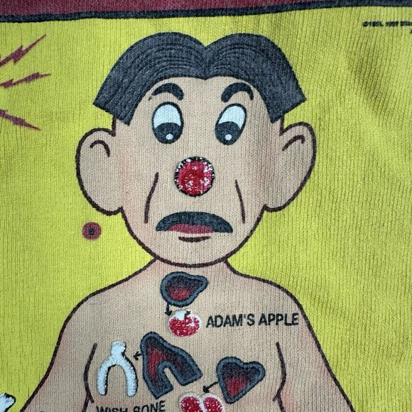 VTG MB Operation Ringer Shirt Changes Tag Board Game Y2K Men’s Size XL 2001 - Picture 3 of 12